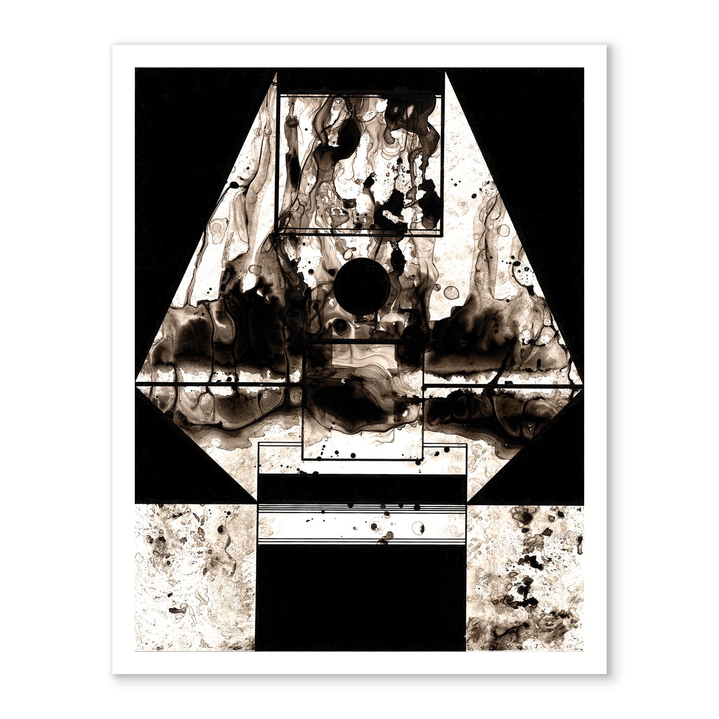 "Black Star" - Reproduction - Multiple Sizes