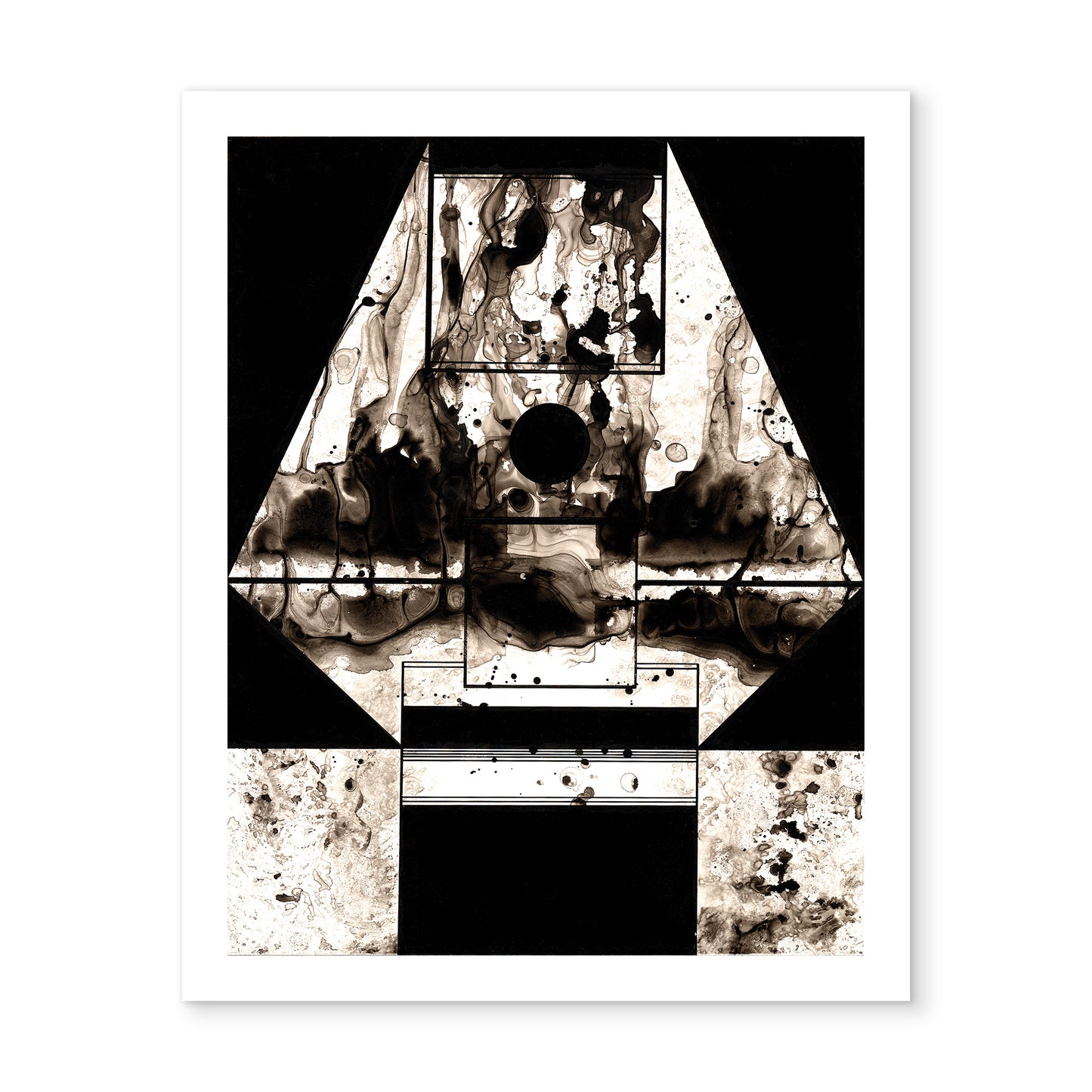 "Black Star" - Reproduction - Multiple Sizes