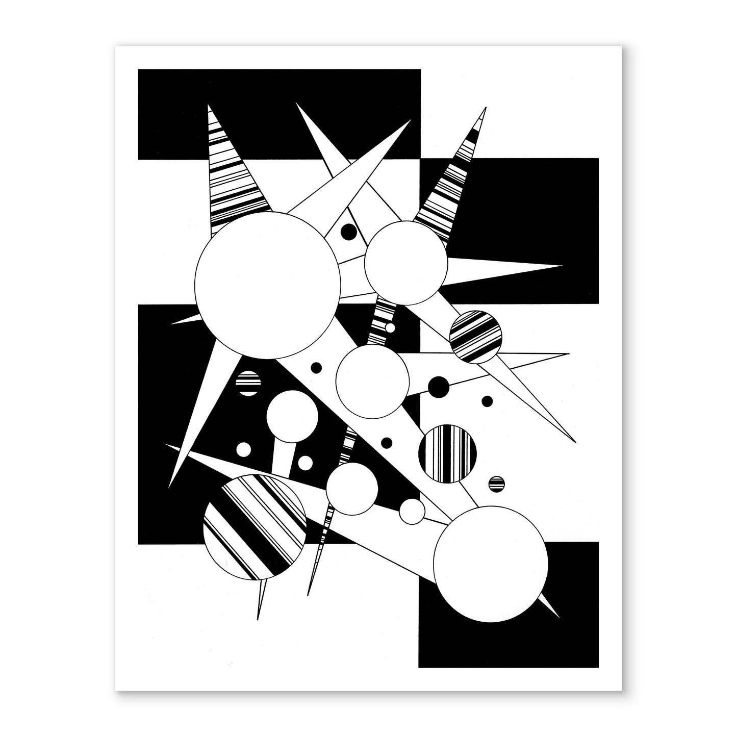 "Fire Star" - Reproduction - Multiple Sizes