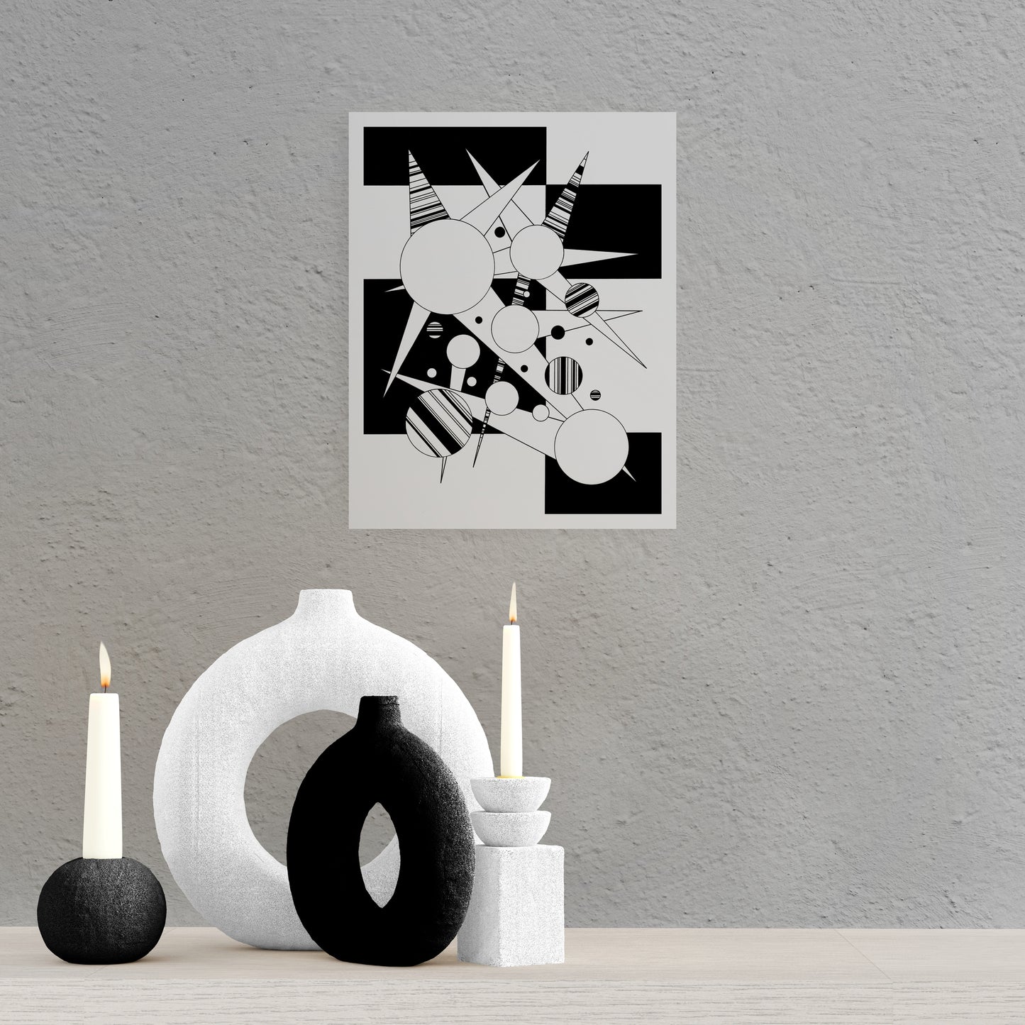 "Fire Star" - Reproduction - Multiple Sizes