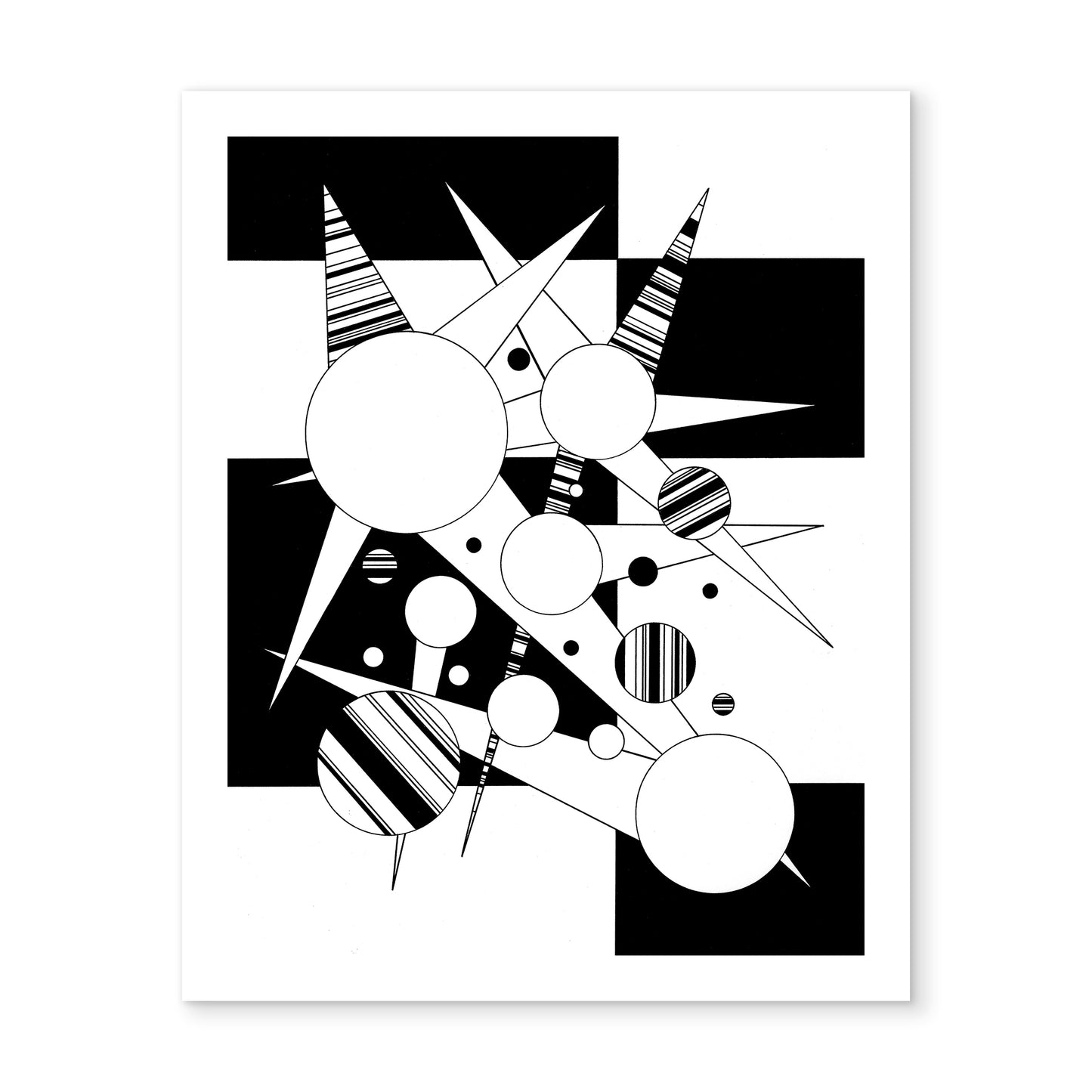"Fire Star" - Reproduction - Multiple Sizes