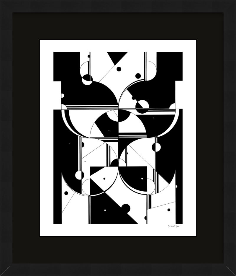 "Flo" Framed Fine Art Print (Giclée)