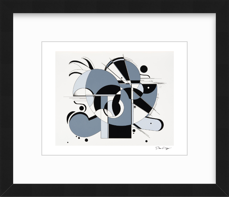 "Portrayal" Framed Fine Art Print (Giclée)