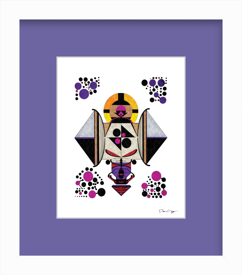 "Demon Shrine" Framed Fine Art Print (Giclée)
