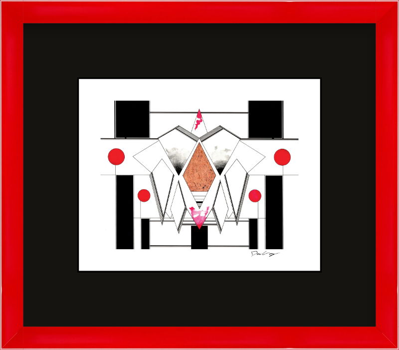 "Copper Heaven" Framed Fine Art Print (Giclée)