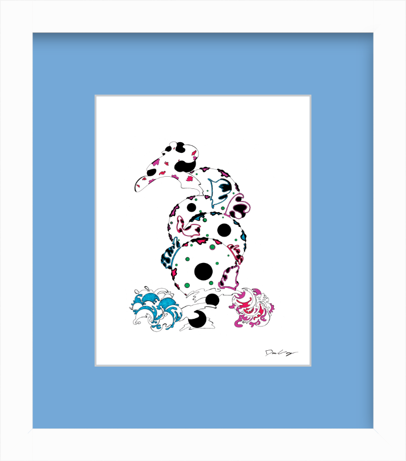"Don't Be Koi" Framed Fine Art Print (Giclée)