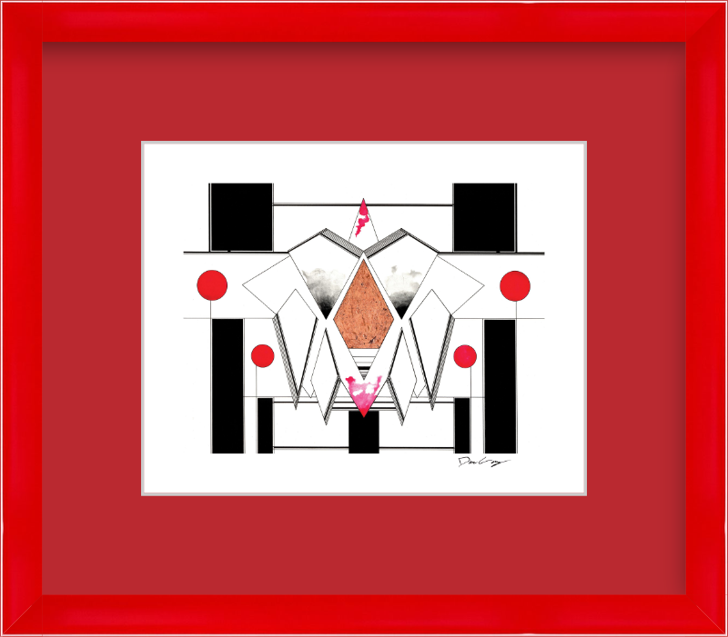 "Copper Heaven" Framed Fine Art Print (Giclée)