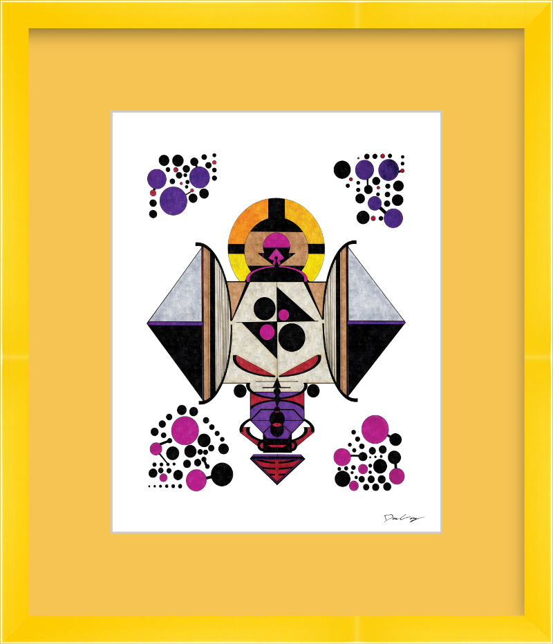 "Demon Shrine" Framed Fine Art Print (Giclée)