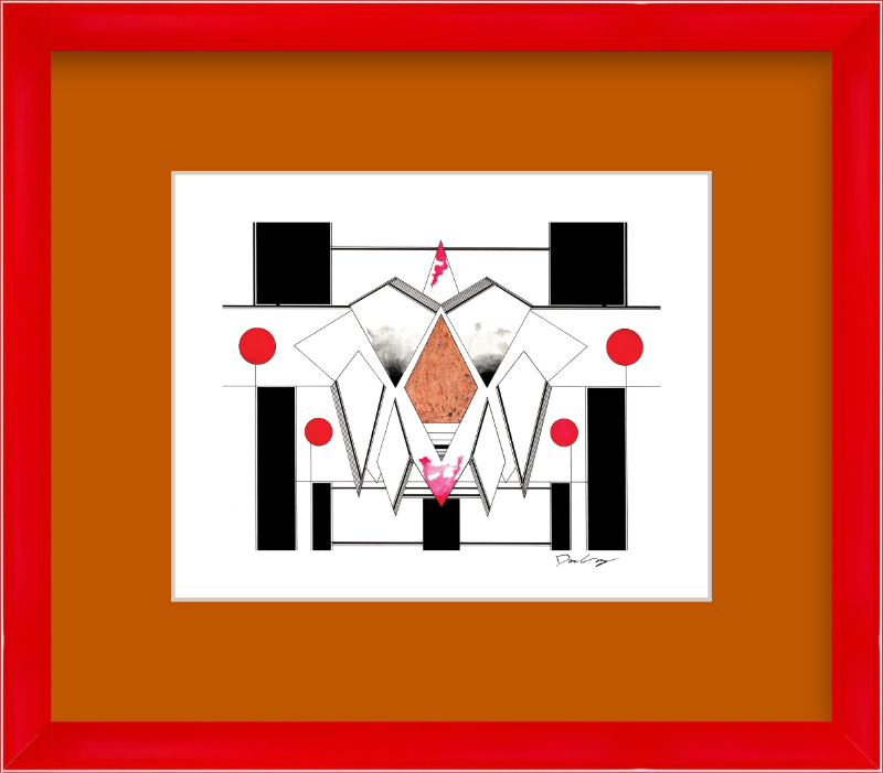 "Copper Heaven" Framed Fine Art Print (Giclée)