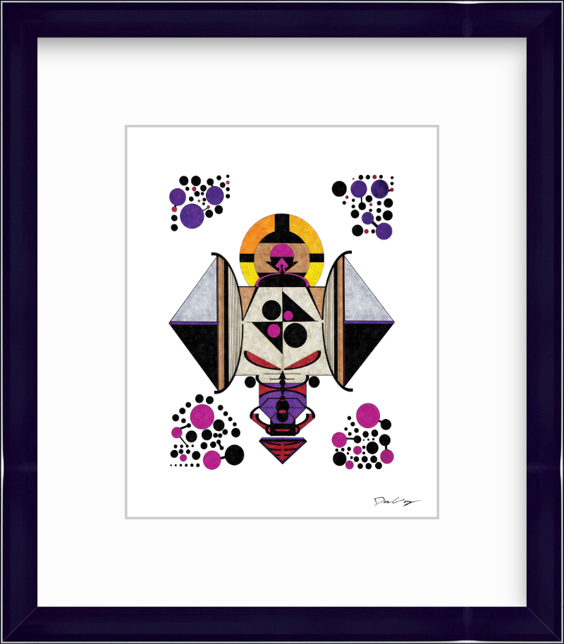 "Demon Shrine" Framed Fine Art Print (Giclée)