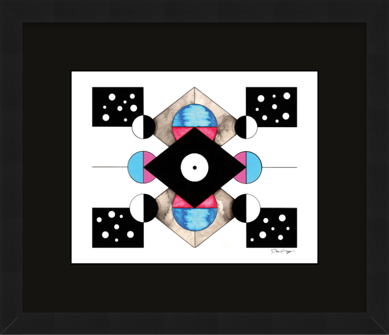 "Evil Eye" Framed Fine Art Print (Giclée)
