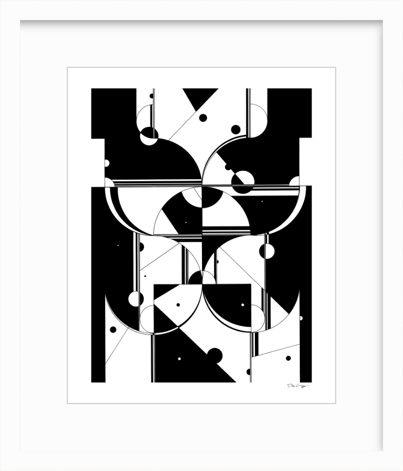 "Flo" Framed Fine Art Print (Giclée)