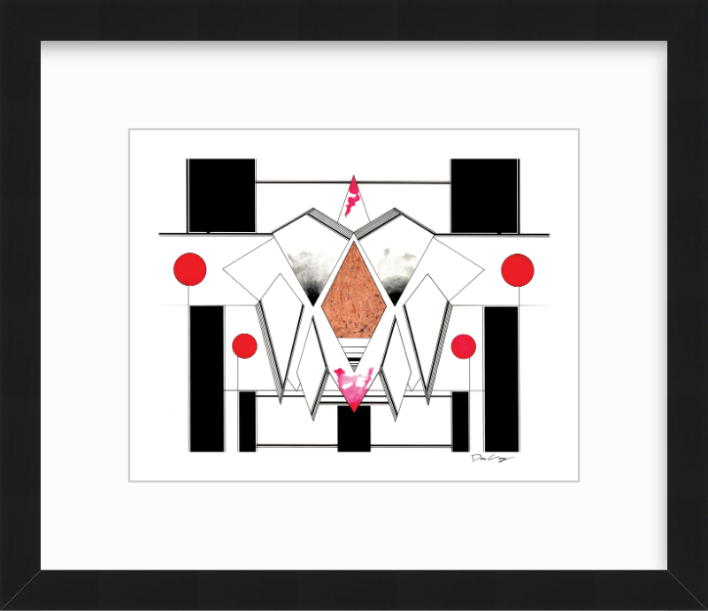 "Copper Heaven" Framed Fine Art Print (Giclée)