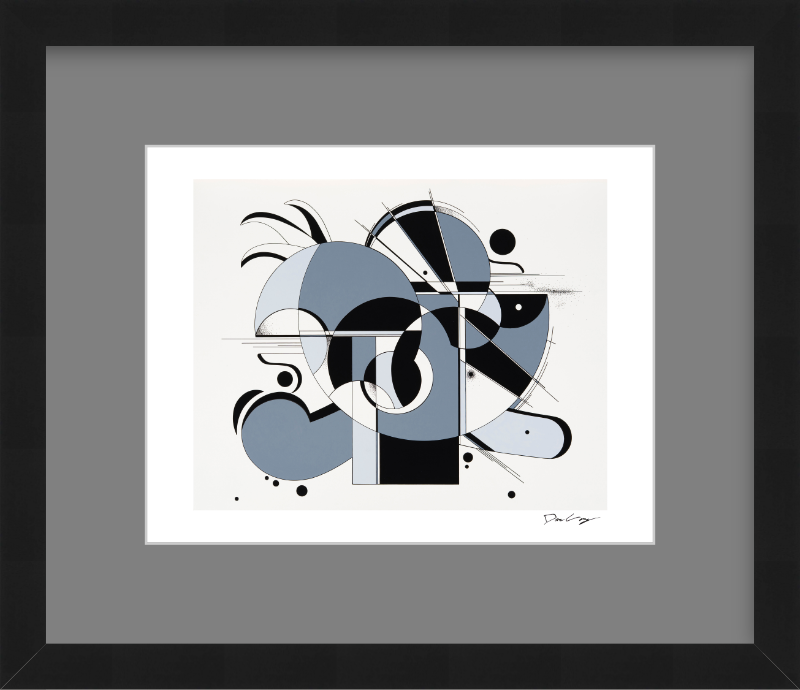 "Portrayal" Framed Fine Art Print (Giclée)