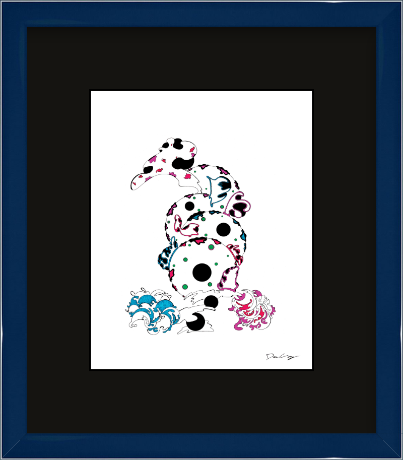 "Don't Be Koi" Framed Fine Art Print (Giclée)