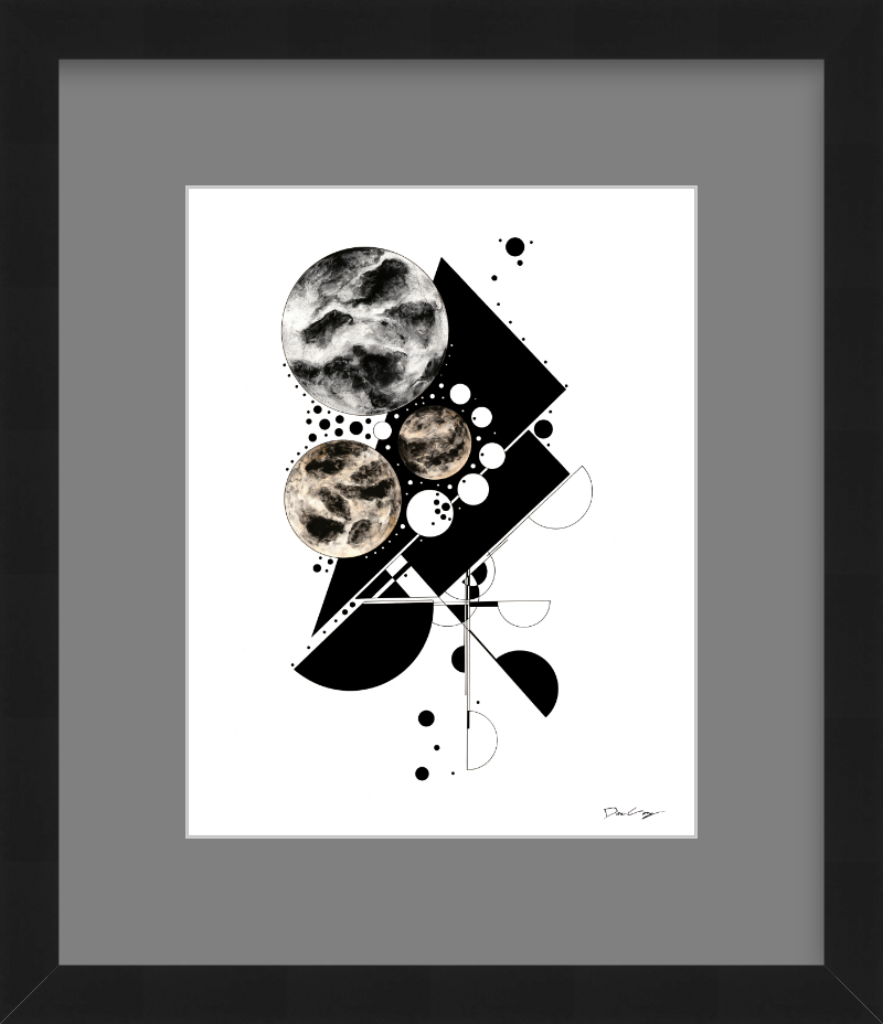 "Rising Fog" Framed Fine Art Print (Giclée)