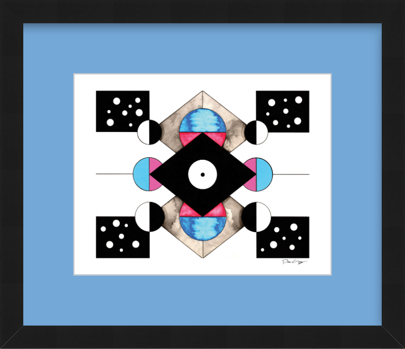 "Evil Eye" Framed Fine Art Print (Giclée)
