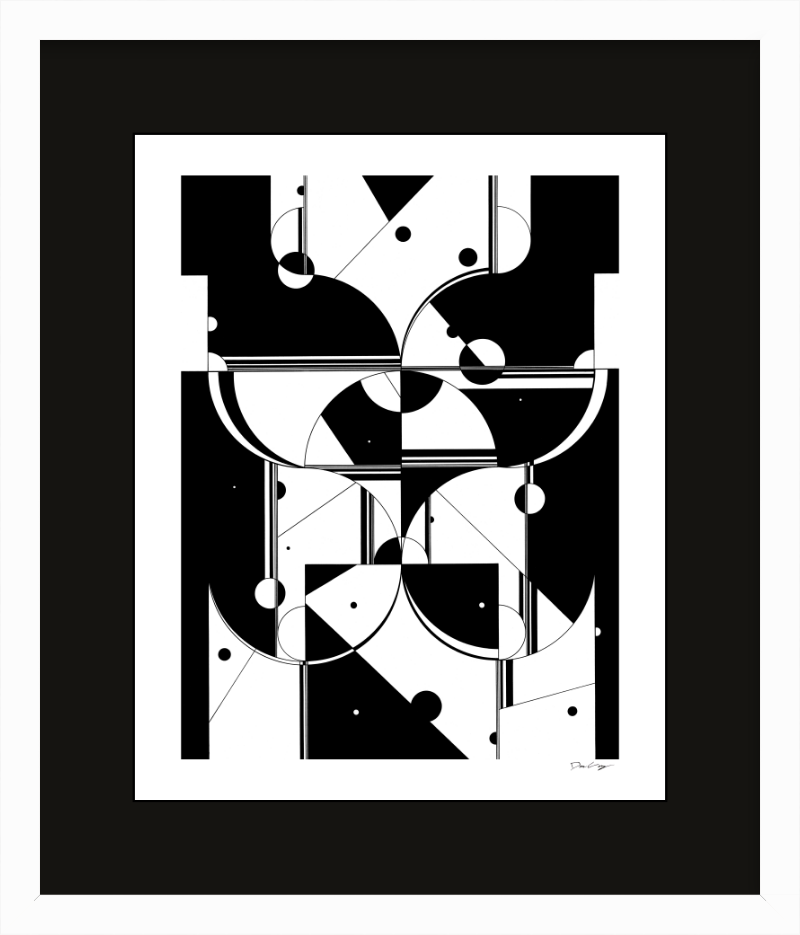 "Flo" Framed Fine Art Print (Giclée)