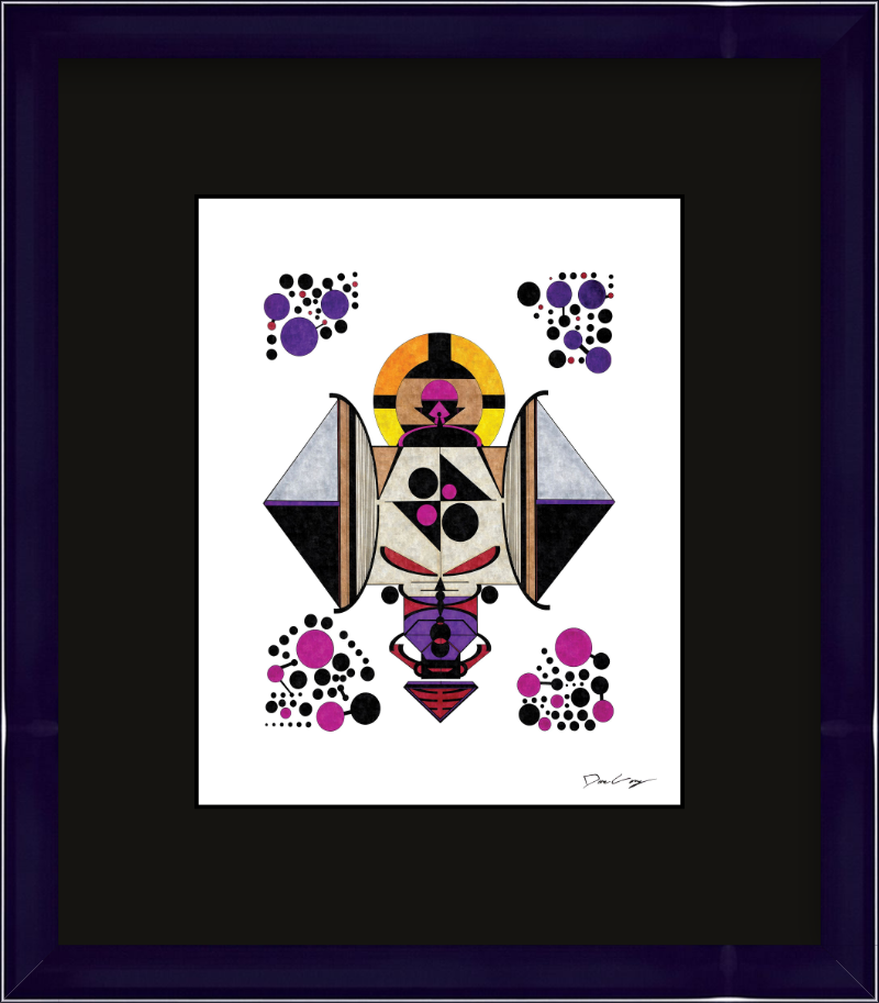 "Demon Shrine" Framed Fine Art Print (Giclée)