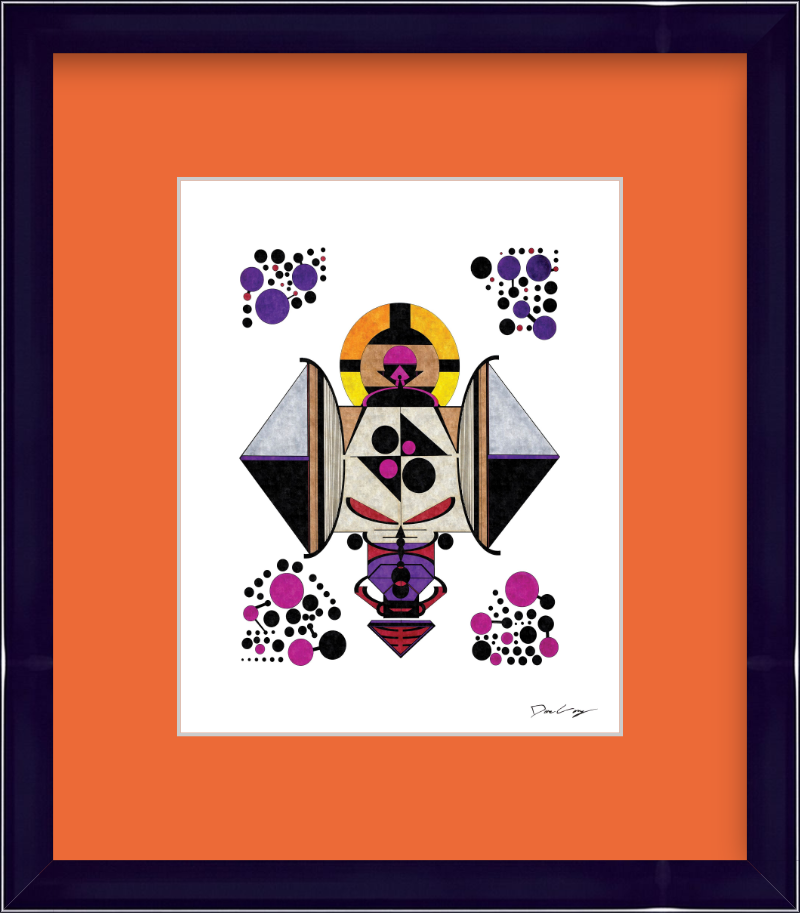 "Demon Shrine" Framed Fine Art Print (Giclée)