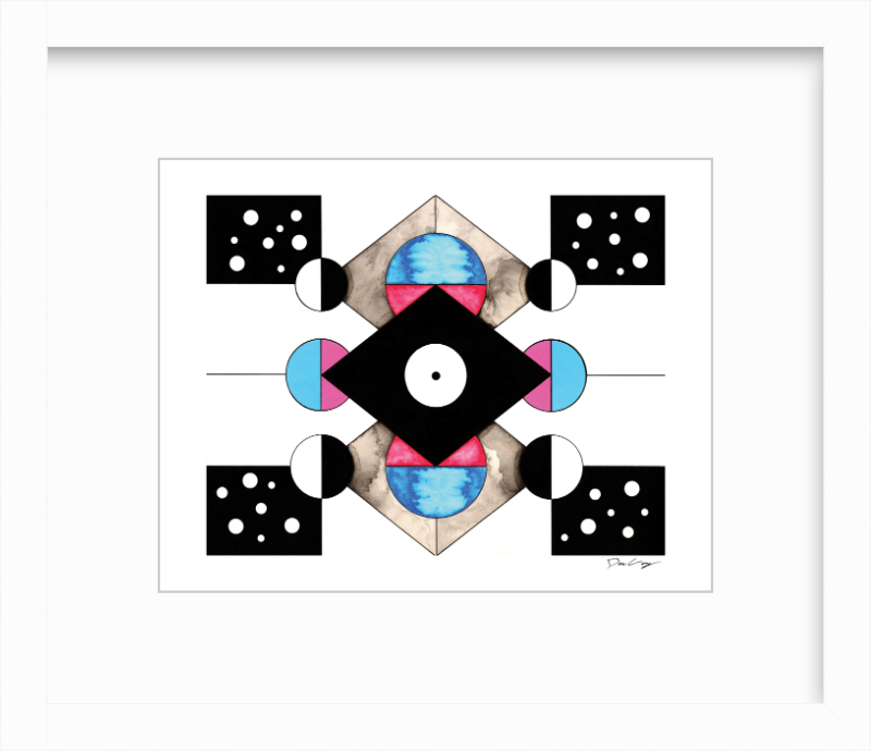 "Evil Eye" Framed Fine Art Print (Giclée)