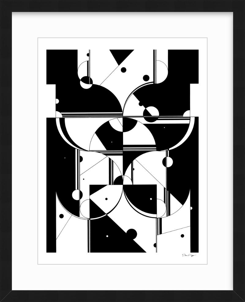 "Flo" Framed Fine Art Print (Giclée)