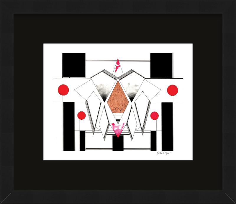 "Copper Heaven" Framed Fine Art Print (Giclée)