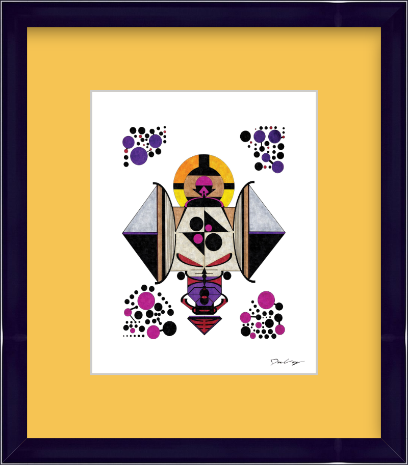 "Demon Shrine" Framed Fine Art Print (Giclée)