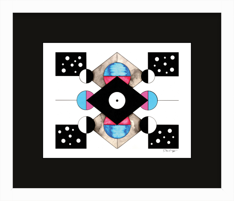 "Evil Eye" Framed Fine Art Print (Giclée)