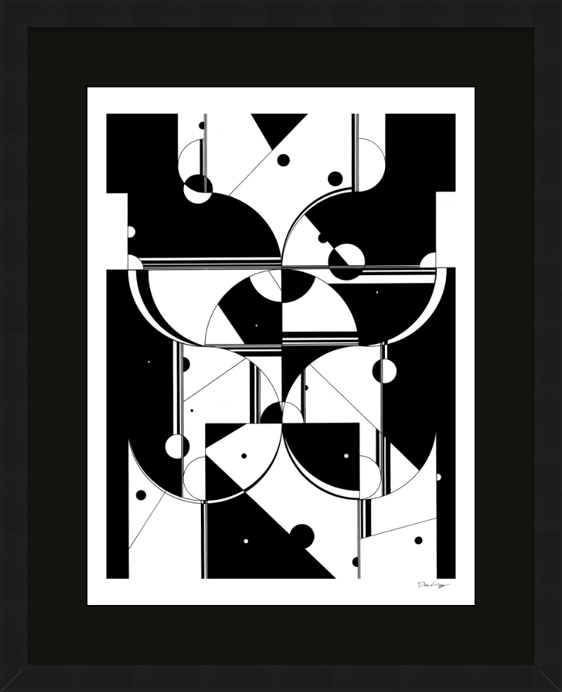 "Flo" Framed Fine Art Print (Giclée)