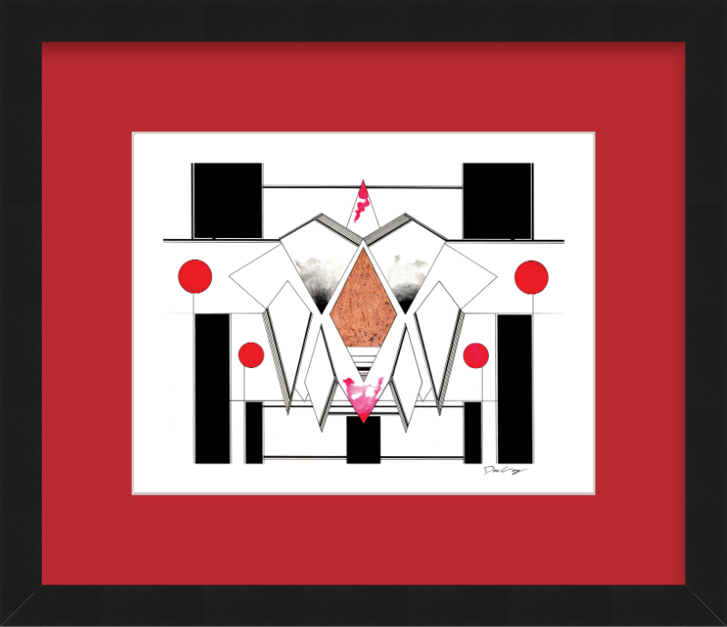 "Copper Heaven" Framed Fine Art Print (Giclée)