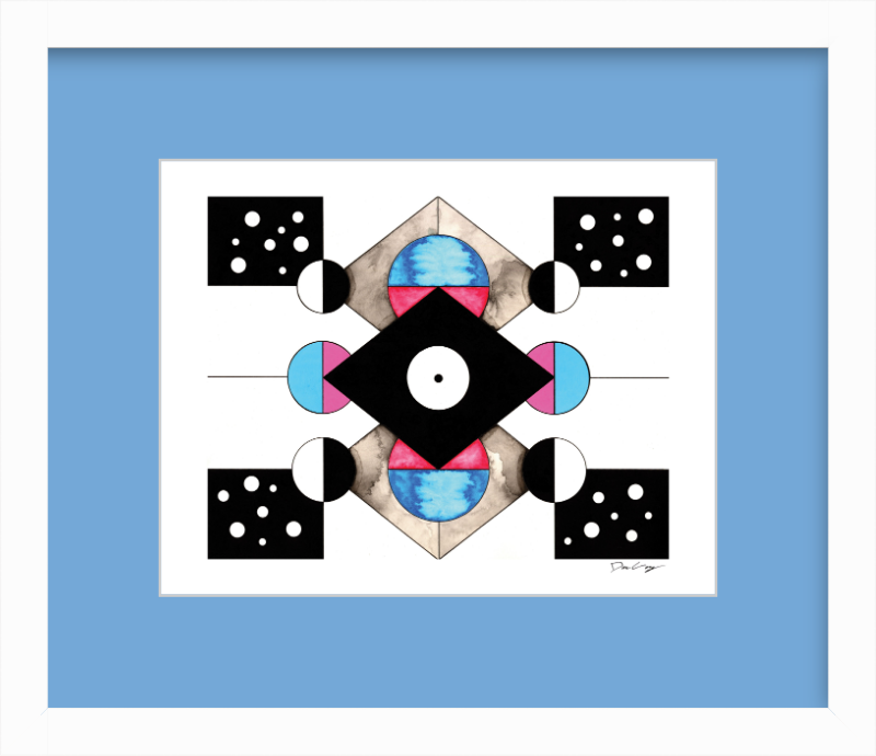"Evil Eye" Framed Fine Art Print (Giclée)