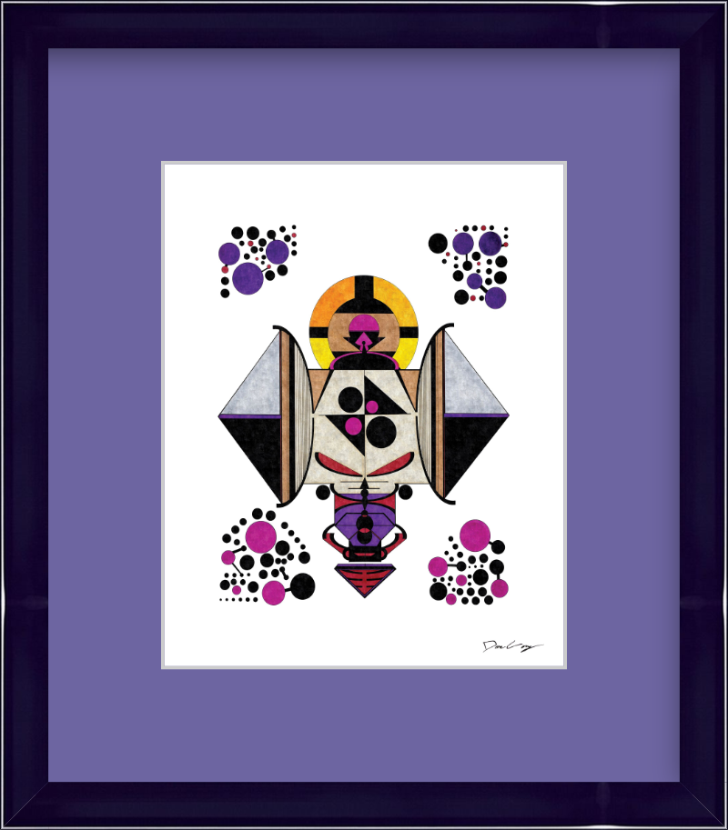 "Demon Shrine" Framed Fine Art Print (Giclée)