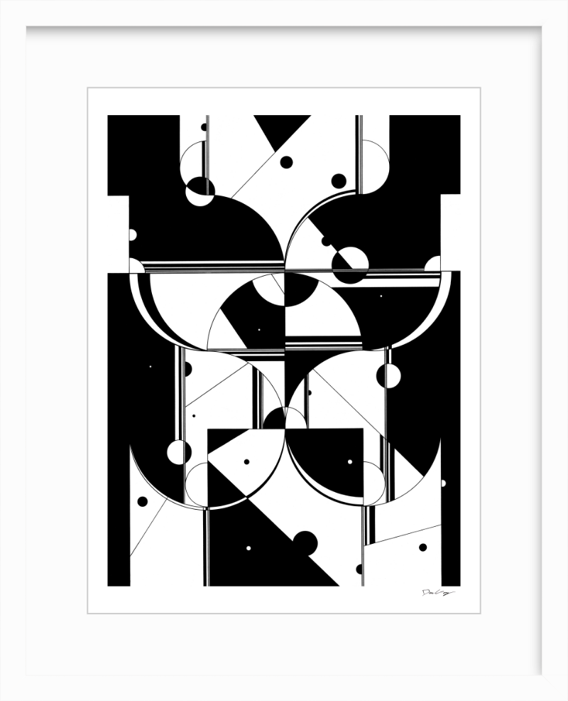 "Flo" Framed Fine Art Print (Giclée)