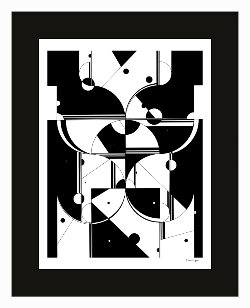 "Flo" Framed Fine Art Print (Giclée)