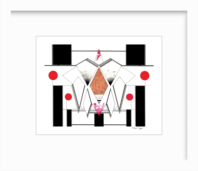 "Copper Heaven" Framed Fine Art Print (Giclée)