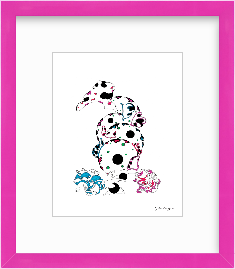 "Don't Be Koi" Framed Fine Art Print (Giclée)