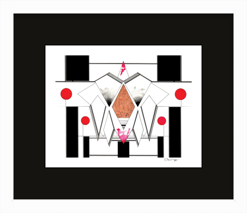 "Copper Heaven" Framed Fine Art Print (Giclée)