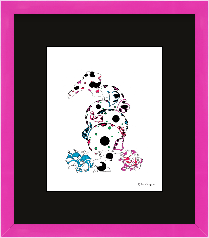 "Don't Be Koi" Framed Fine Art Print (Giclée)