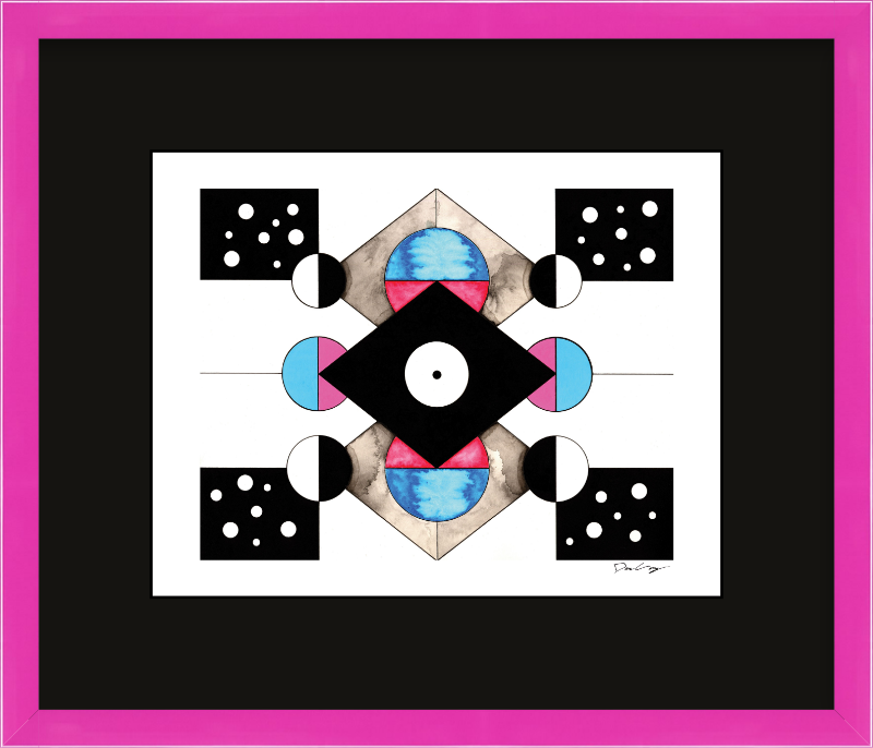 "Evil Eye" Framed Fine Art Print (Giclée)