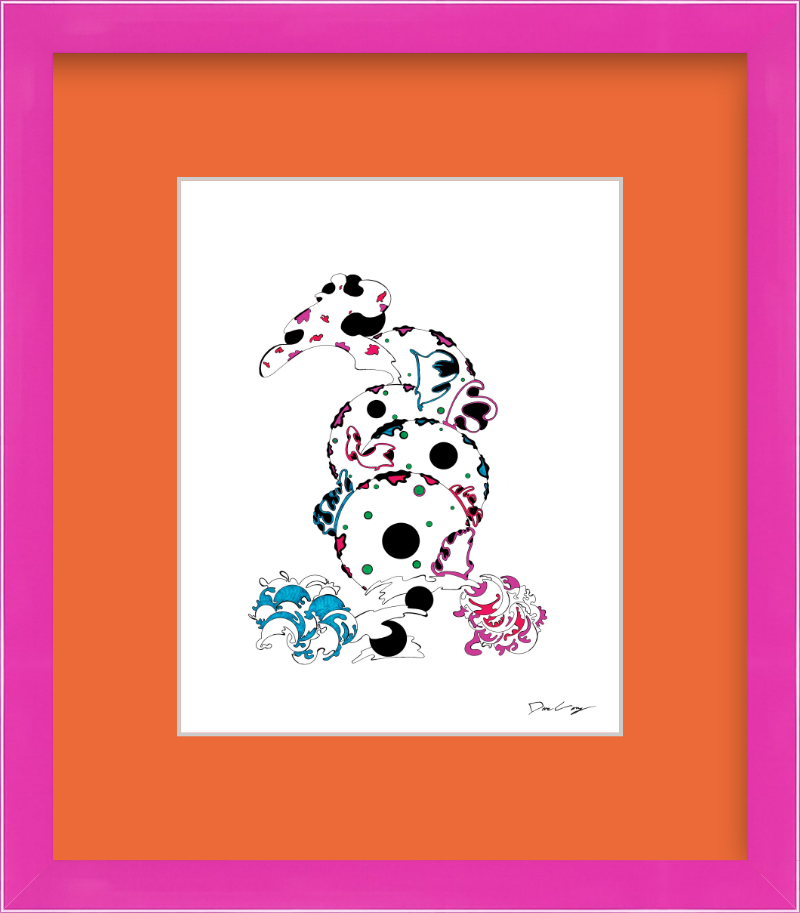"Don't Be Koi" Framed Fine Art Print (Giclée)