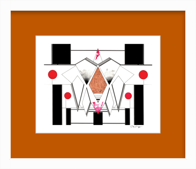 "Copper Heaven" Framed Fine Art Print (Giclée)