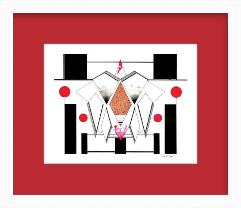 "Copper Heaven" Framed Fine Art Print (Giclée)