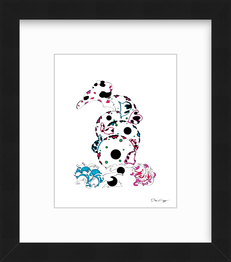 "Don't Be Koi" Framed Fine Art Print (Giclée)