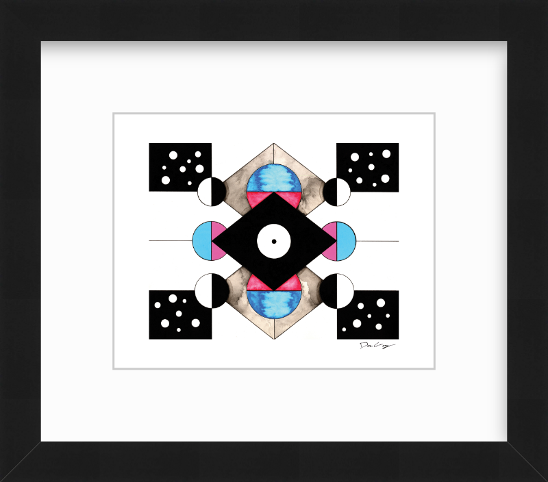"Evil Eye" Framed Fine Art Print (Giclée)