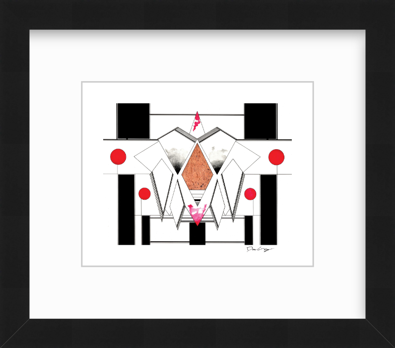 "Copper Heaven" Framed Fine Art Print (Giclée)