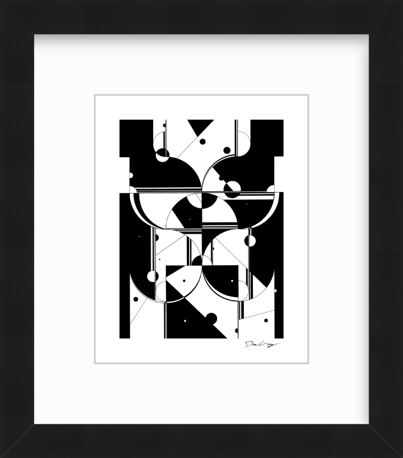 "Flo" Framed Fine Art Print (Giclée)