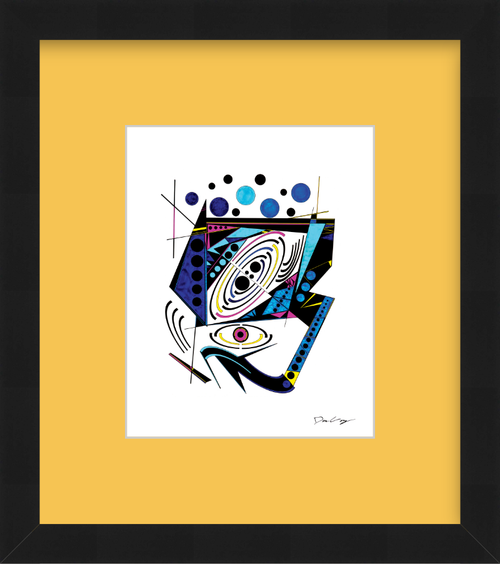 "90s Traffic" Framed Fine Art Print (Giclée)