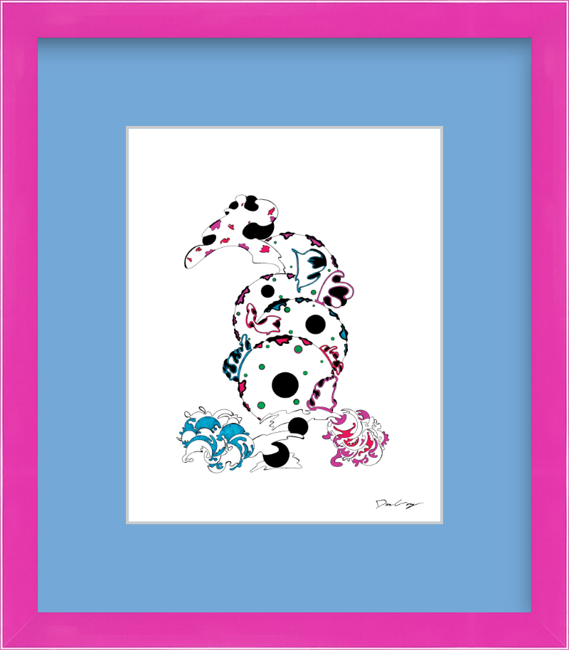 "Don't Be Koi" Framed Fine Art Print (Giclée)