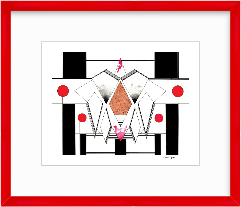 "Copper Heaven" Framed Fine Art Print (Giclée)